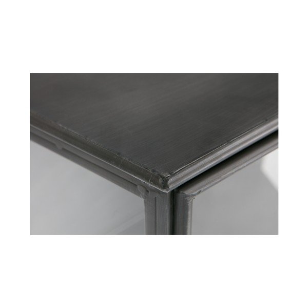 Vitrină din metal BePureHome Trophy, negru-image-2