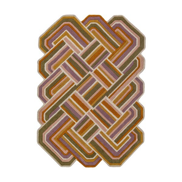Covor țesut manual din lână 160x230 cm Lattice Shaped  – Flair Rugs