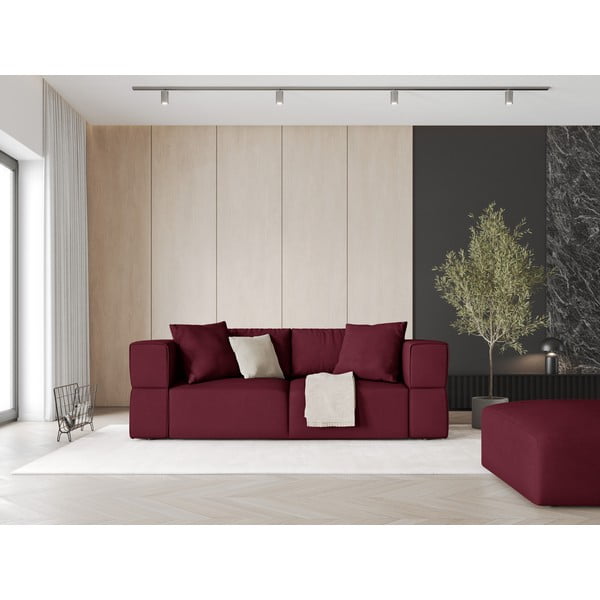 Taburet burgundy Esther – Milo Casa-image-4