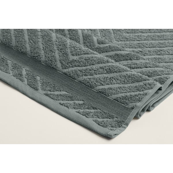 Prosoape galbene-gri 4 buc. din bumbac din frotir 50x90 cm – Foutastic-image-3