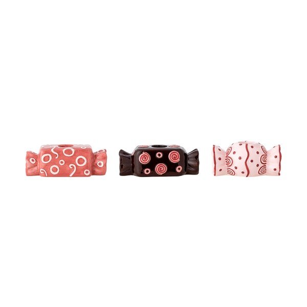 Sfeșnice 3 buc. din ceramică Maiano – Bloomingville