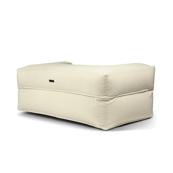 Fotoliu bean bag maro cu tapițerie din țesătură bouclé Sofa MooG – SLOWDOWN-image-4
