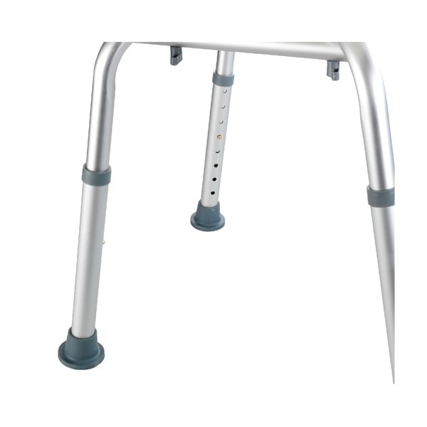 Scaun cu spătar pentru duș Wenko Stool With Back, 54 x 49 cm-image-1