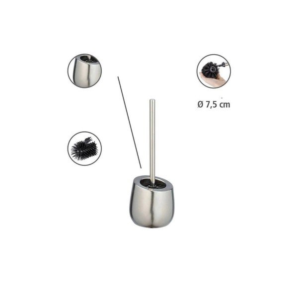 Perie WC ceramică Wenko Badi Chrome-image-3