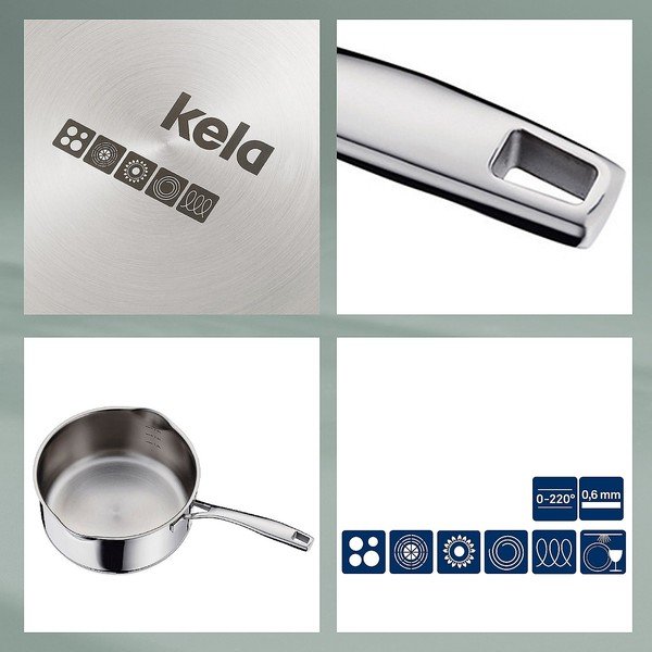 Ibric din inox Kela Flavoria, ø 14 cm-image-3