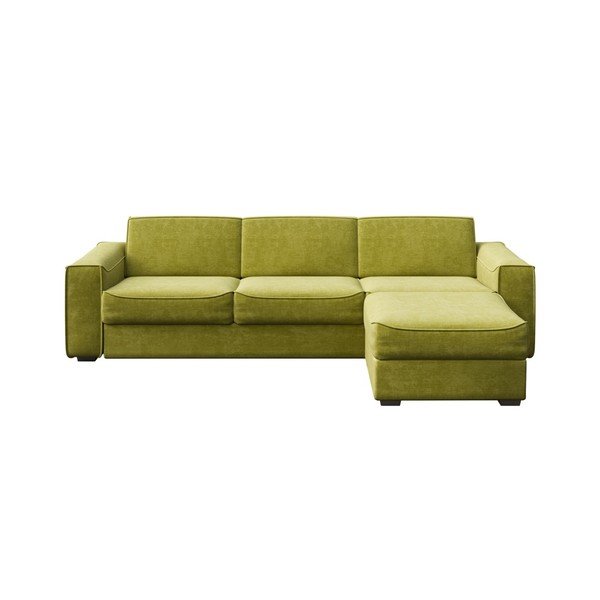 Canapea extensibilă MESONICA Munro, 308 cm L, verde olive