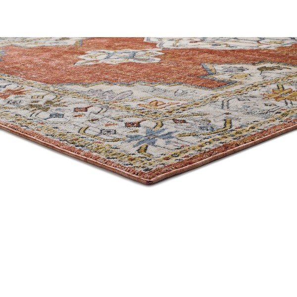 Covor portocaliu/bej 155x230 cm Truva – Universal-image-2