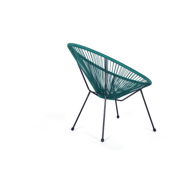 Fotoliu de grădină din ratan artificial Bonami Selection Avocado, verde-image-3