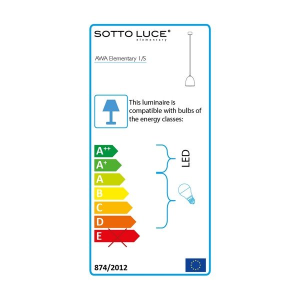 Lustră Sotto Luce Awa, ⌀ 17 cm, negru-image-4
