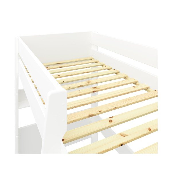 Pat pentru copii  90x200 cm alb înalt Steens for Kids - Tvilum-image-3