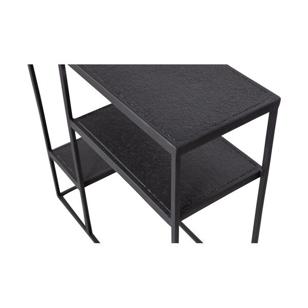 Raft metalic WOOOD Febe, negru-image-2