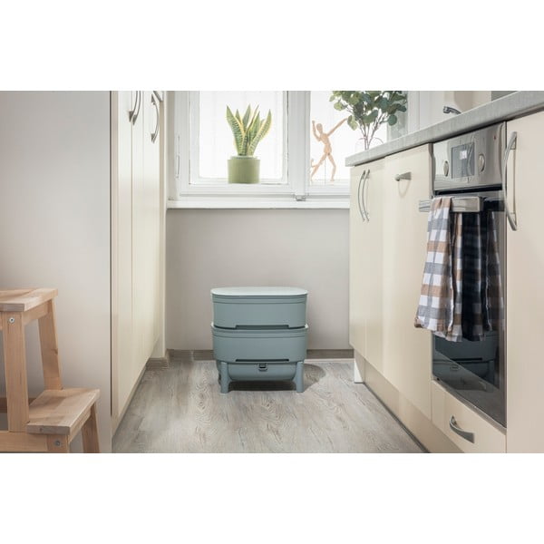 Coș pentru compost gri 30 l Urbalive – Plastia-image-3