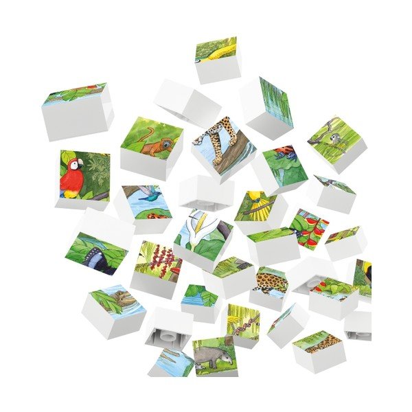 Puzzle pentru copii Pădurea Ecuatorială Hubelino-image-2