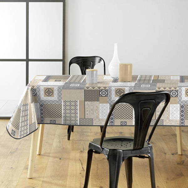 Față de masă lavabilă din PVC 140x240 cm Costa – douceur d'intérieur-image-1