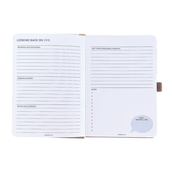 Jurnal pentru anul 2019 cu post-it-uri Busy B Goals-image-2