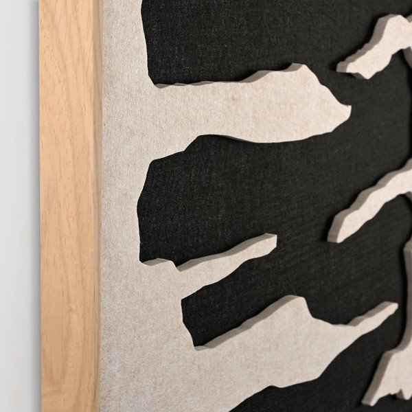 Tablou cu ramă/acustic 3D 90x120 cm Frequency 2 – Malerifabrikken-image-3