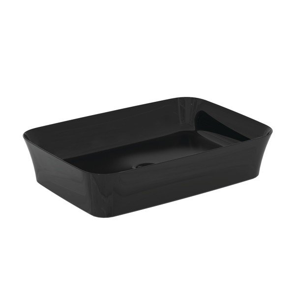 Chiuvetă negru-ucios din ceramică 55x38 cm Ipalyss – Ideal Standard