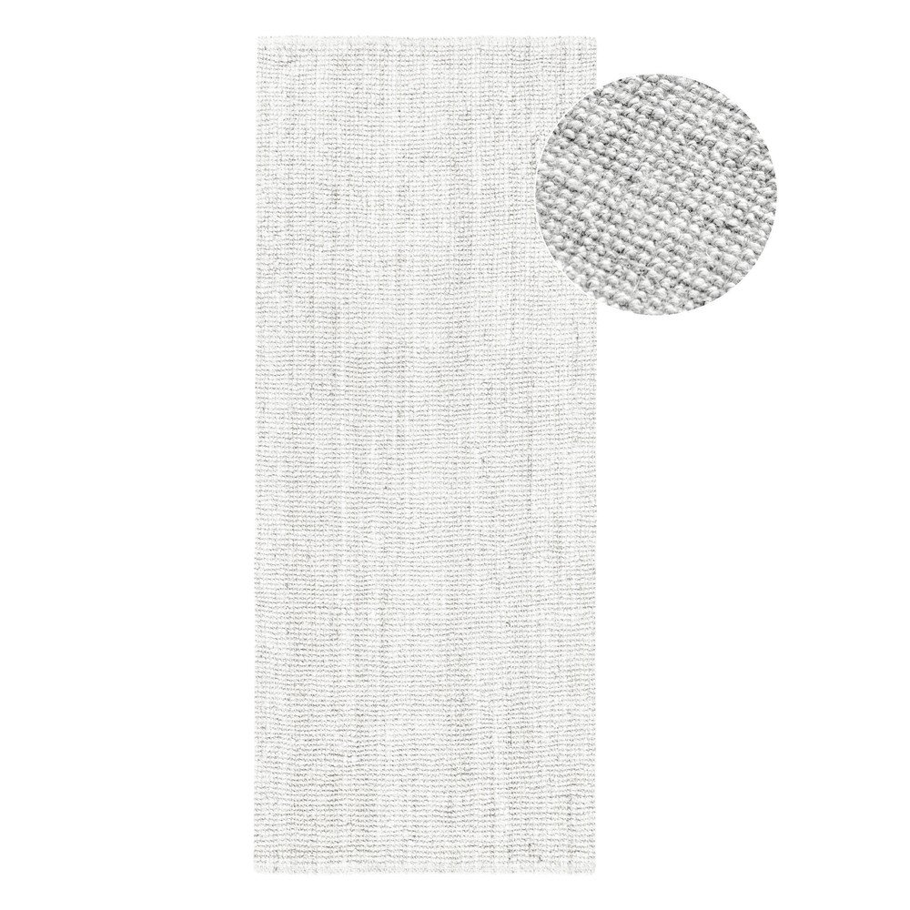 Covor tip traversÄgri deschis reversibil/Èu009Besut manual din iutÄ80x200 cm BouclÃ© Jaipur âu0080Hanse Home