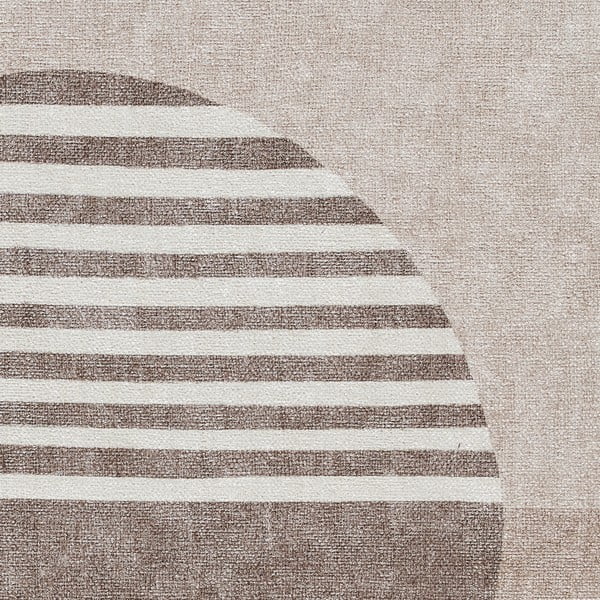 Covor bej lavabil din amestec de bumbac 152x230 cm Whisper – Think Rugs-image-4