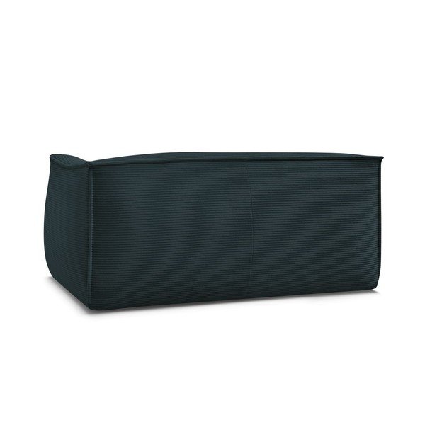 Canapea albastru-închis cu tapițerie din catifea reiată  170 cm Giorgia – Bobochic Paris-image-4