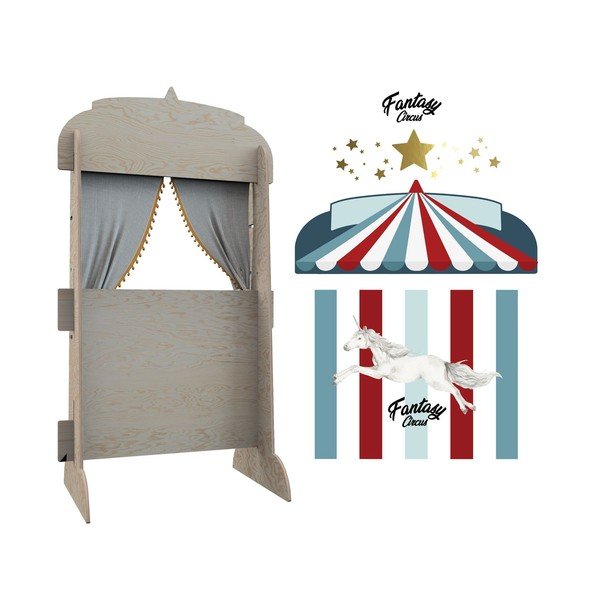 Suport decorativ de perete pentru cărți Dekornik Stand Circ