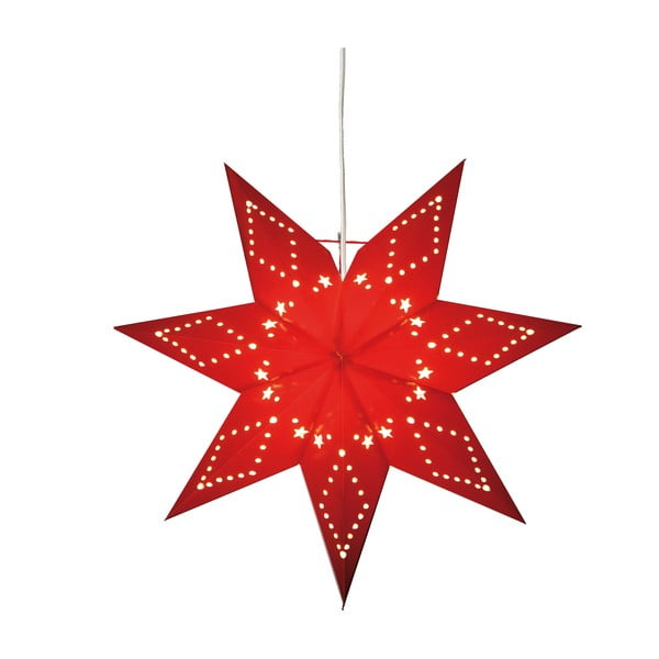 Stea luminoasă Best Season Paperstar Katabo, 43 cm, roșu