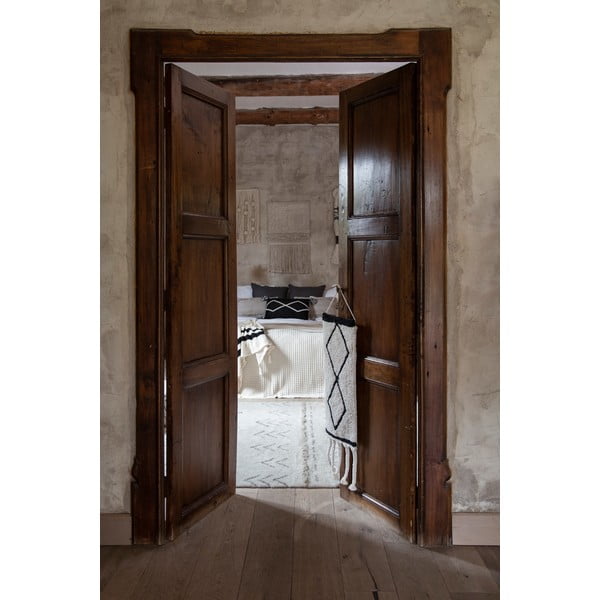 Covor crem lavabil/țesut manual din lână 140x200 cm Lakota Day – Lorena Canals-image-4