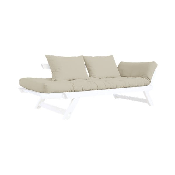 Canapea variabilă Karup Design Bebop White/Beige-image-3
