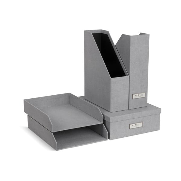 Organizatoare pentru documente 5 buc. din carton Holger – Bigso Box of Sweden