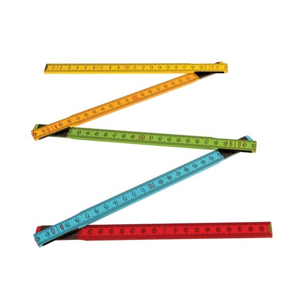Metru pliabil din lemn Rex London Ruler, 1 m