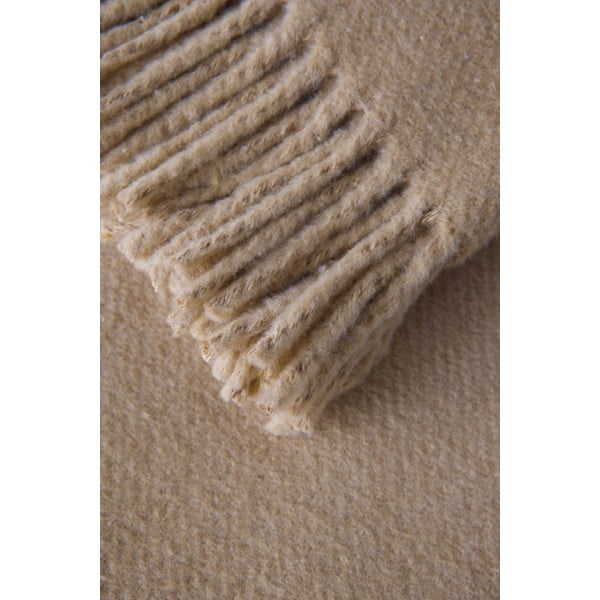 Pled din amestec de bumbac Euromant Basics, 140 x 180 cm, maro-image-2