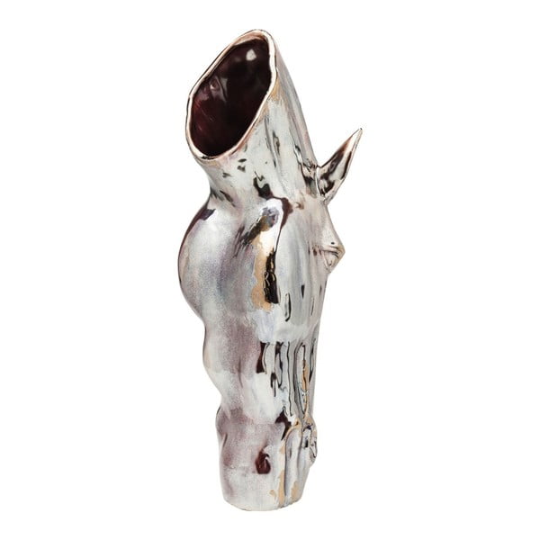 Vază Kare Design Horse Head, 40 cm, argintiu