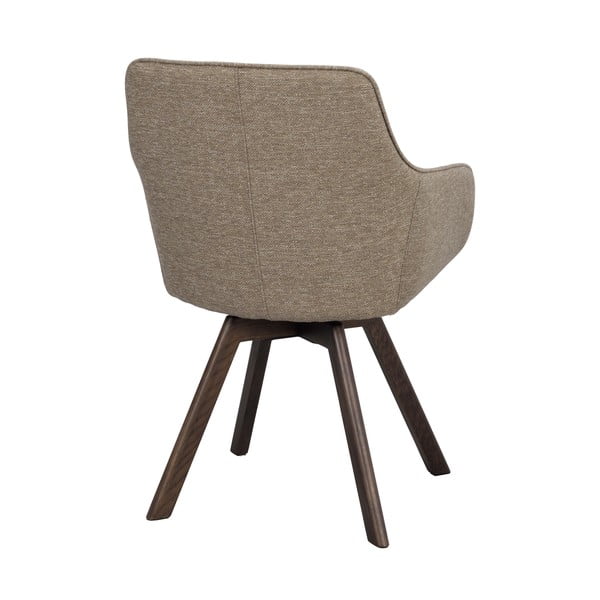 Set de scaune de sufragerie bej 2 buc. tapițat Alison – Rowico-image-3