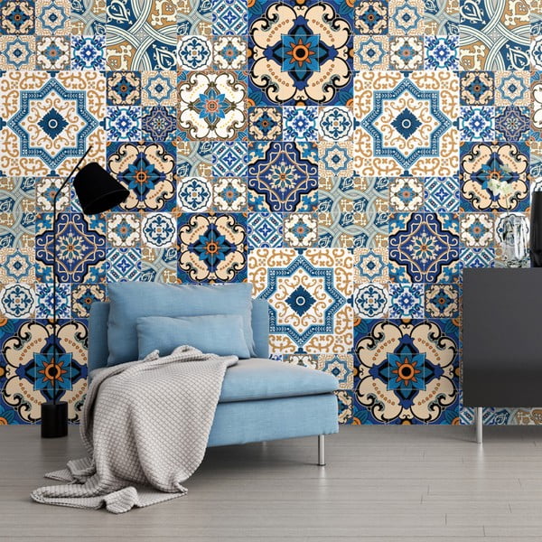 Set 60 autocolante Ambiance Toundra, 10 x 10 cm-image-4