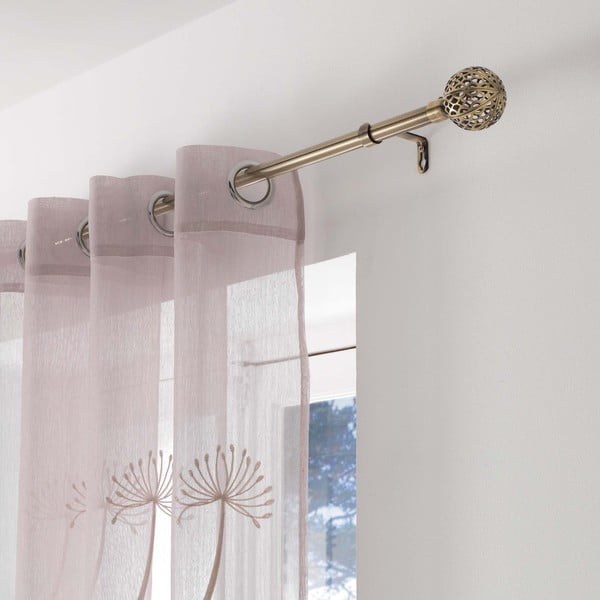 Galerie de perdea 120 - 210 cm extensibilă din metal Globa – douceur d'intérieur-image-1
