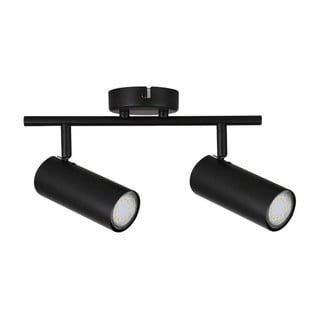 Plafonieră neagră din metal 9x36 cm Colly – Candellux Lighting