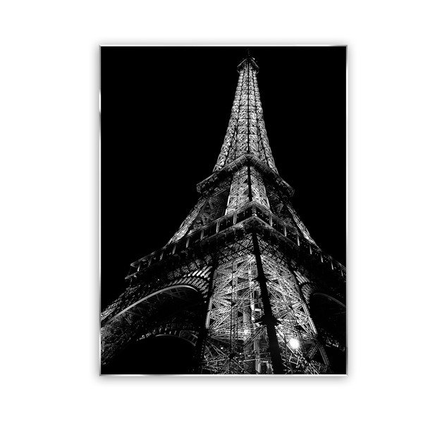 Tablou din sticlă Styler Silver Tower, 121 x 81 cm