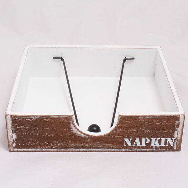 Suport din lemn pentru șervețele Dakls Vintage Napkin