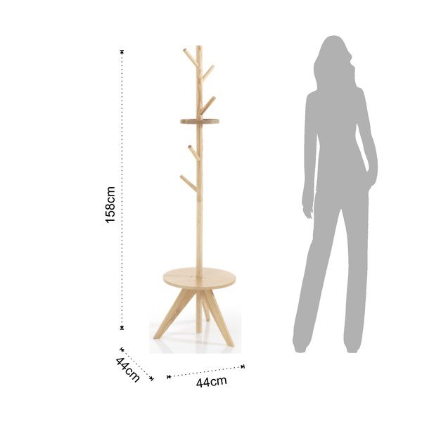 Cuier din lemn de brad Tomasucci Tree-image-1