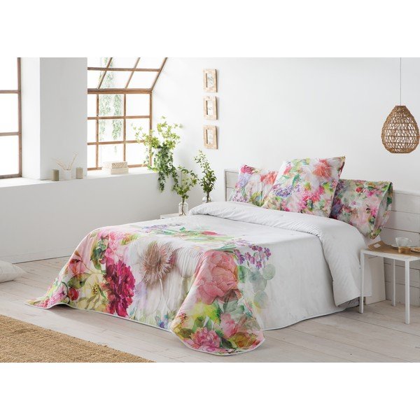 Cuvertură de pat dublu Ethere Peony, 270 x 250 cm-image-3
