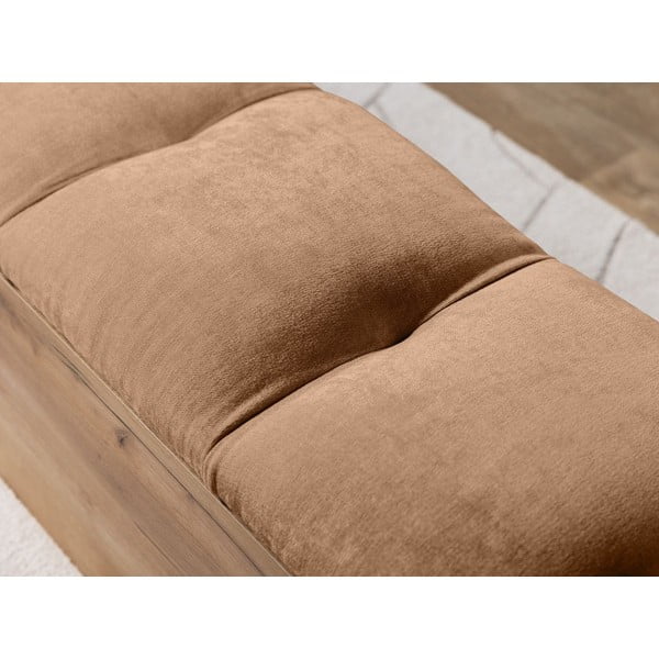 Bancă roz-deschis/în culoare naturală Kumo – Bobochic Paris-image-3