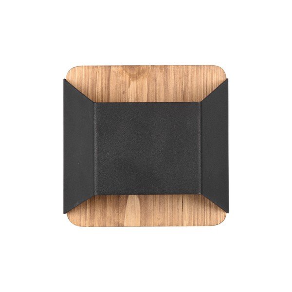 Aplică de perete negru-mat LED cu intensitate reglabilă Arino – Trio