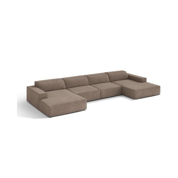Colțar modular bej Jodie – Micadoni 
