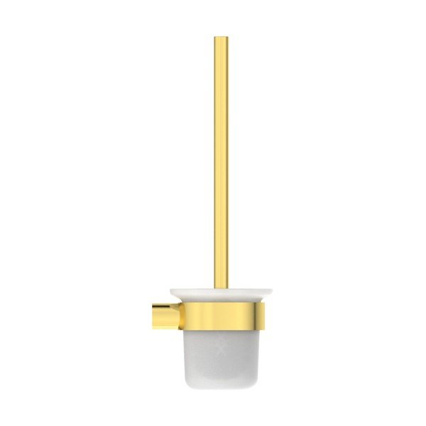 Perie de WC aurie de montat pe perete din metal Conca – Ideal Standard-image-2