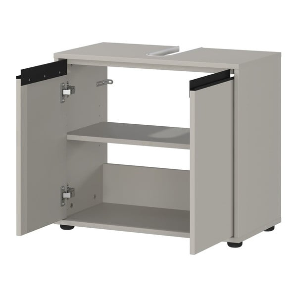 Set mobilă de baie gri Lemont – Germania-image-3