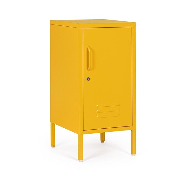Dulap galben din metal cu încuietoare 35x76x40 cm Cambridge – Yes Everyday-image-2