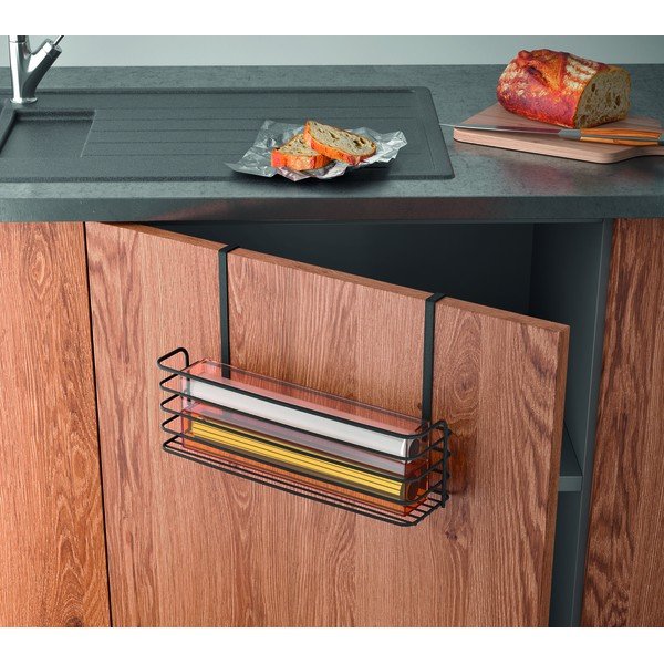 Coș suspendat pentru bucătărie Metaltex Galileo Lava Large, negru-image-2