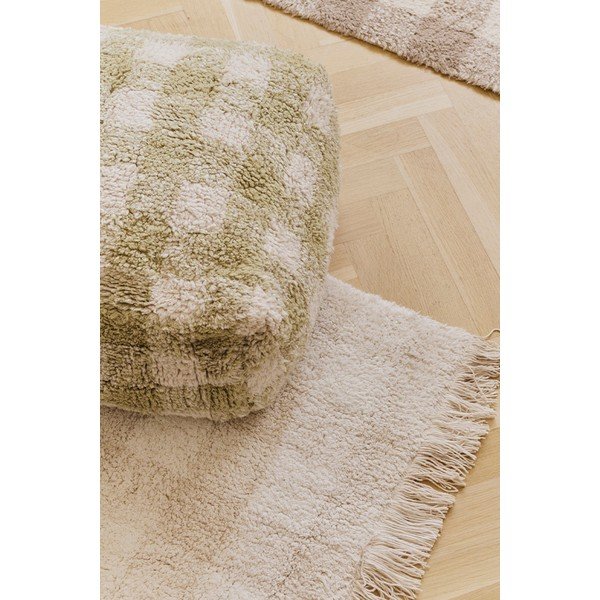 Fotoliu puf pentru copii verde Vichy – Lorena Canals-image-3