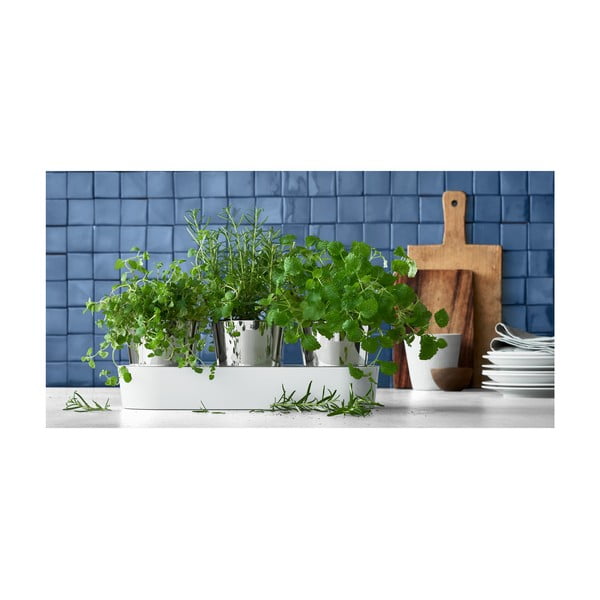 Set 3 ghivece metalice pentru ierburi aromatice WMF Gourmet-image-1