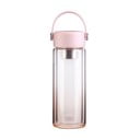 Sticlă roz din sticlă 350 ml Fuori – Vialli Design